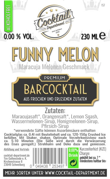 Funny Melon Cocktaíl